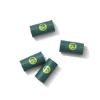 Greener Bark compostable dog poop bag rolls in Pine, unscented