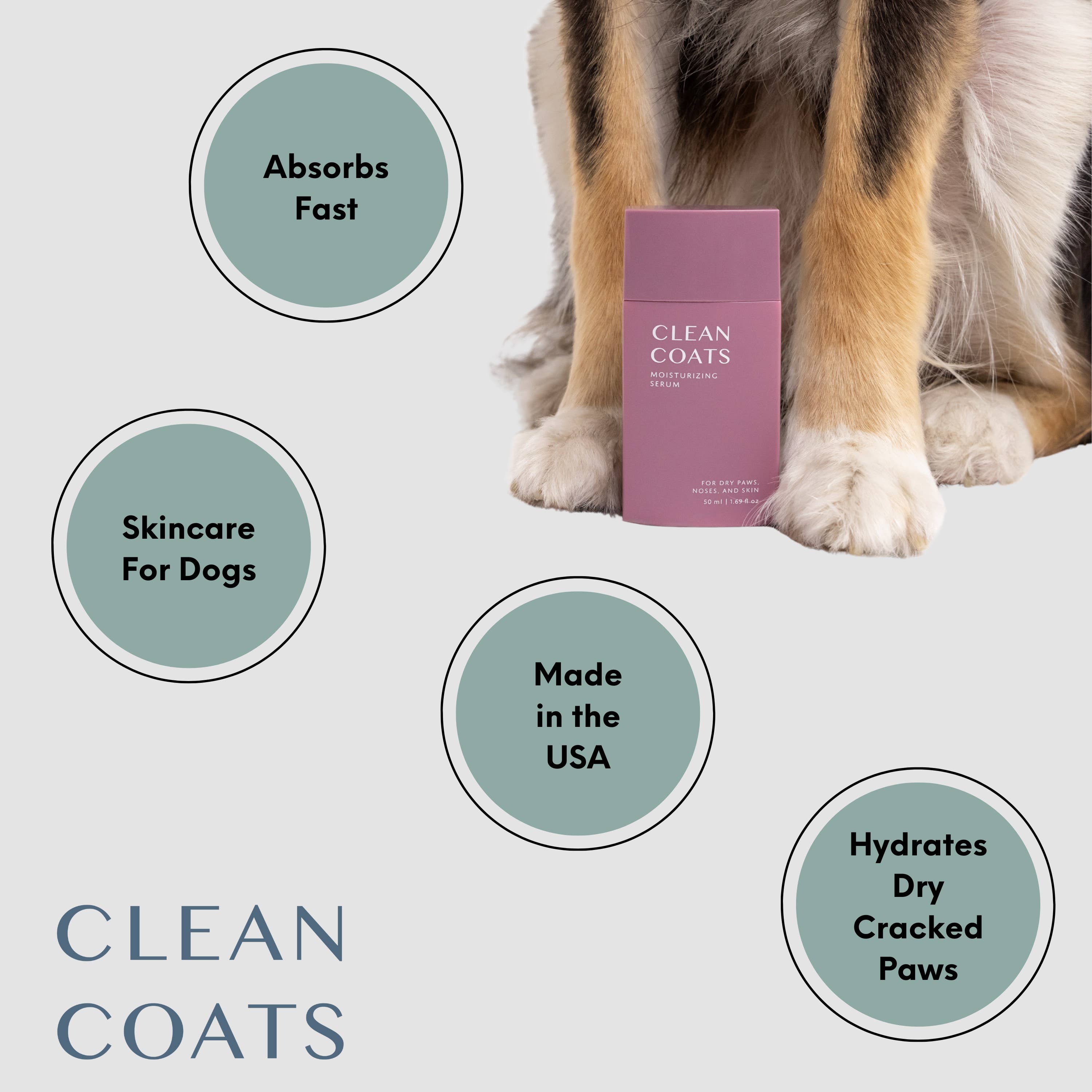 Dog Paw & Nose Moisturizing Serum – Fast-Absorbing Skin Care for Dry Paws