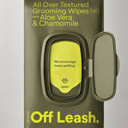 All Over Textured Grooming Wipes – Aloe Vera & Chamomile Dog Wipes (80 Ct)