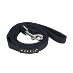 Two Tone Dog Leash in navy blue