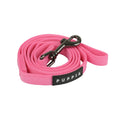 Two Tone Dog Leash in pink with black two-tone trim
