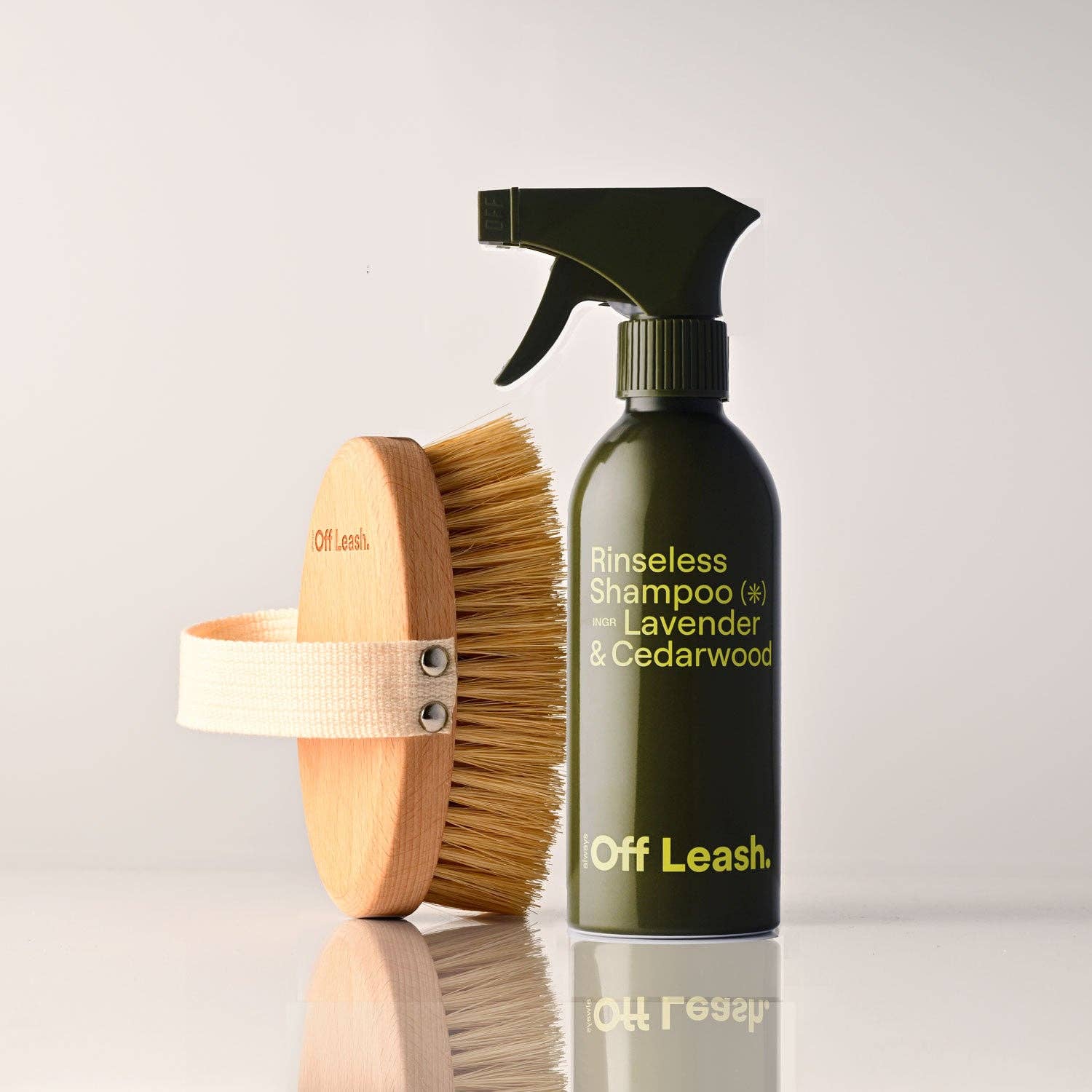 Grooming Brush No. 01 – Bamboo Handle Dog Brush with Vegan Sisal Bristles